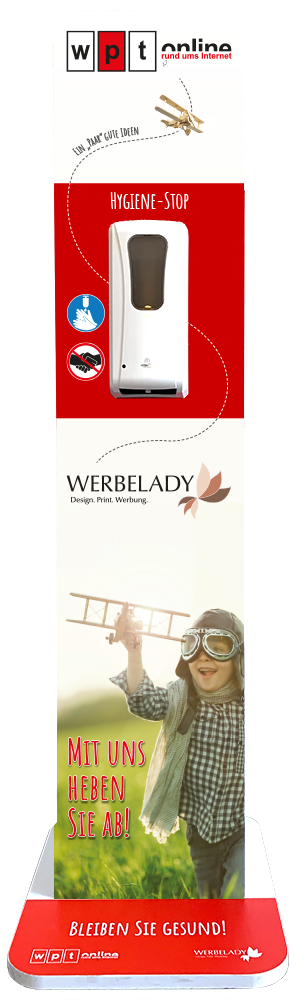 Hygienespender Standsäule